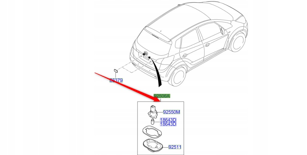 фото №1, Лампа номерного знака регистрационный