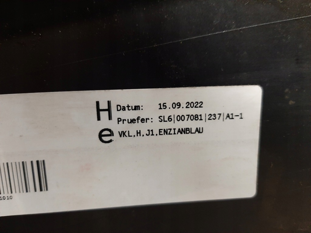 фото №12, Porsche taycan бампер задний задняя 9j1807983m enzianblau