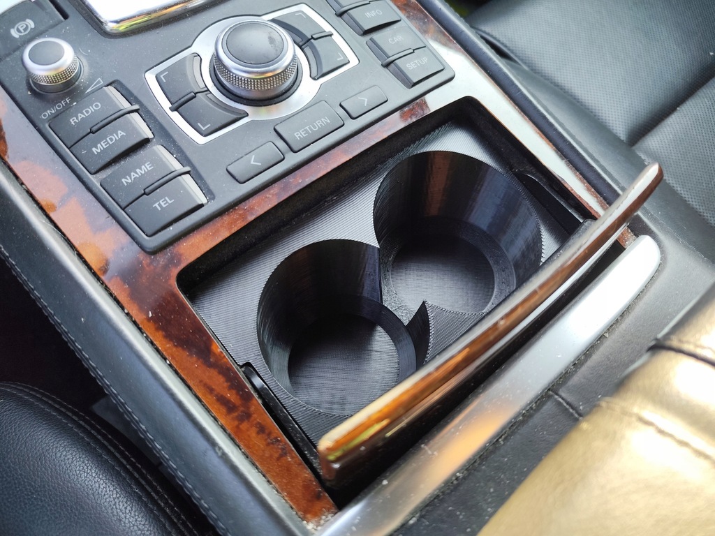 фото №9, Вкладка кронштейн чашка audi a8 s8 d3 cup тримач підсклянник uv protect petg