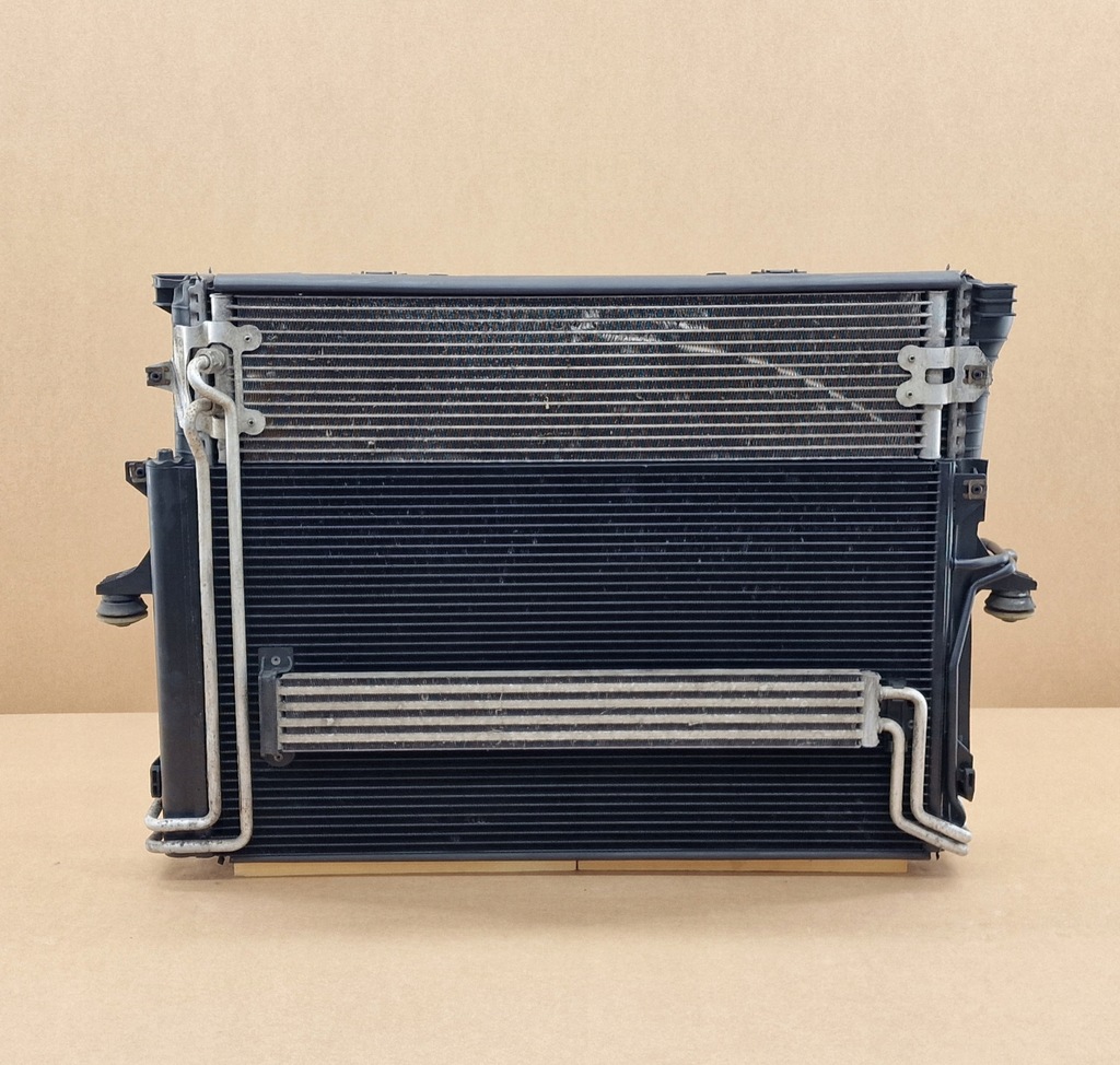 фото №13, Комплект радіатор vw touareg 7l porsche cayenne 9pa audi q7 4l