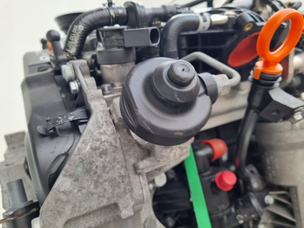 фото №12, Двигун комплект vw golf v plus 2.0 tdi 110km ładnie pali cbd cbdc