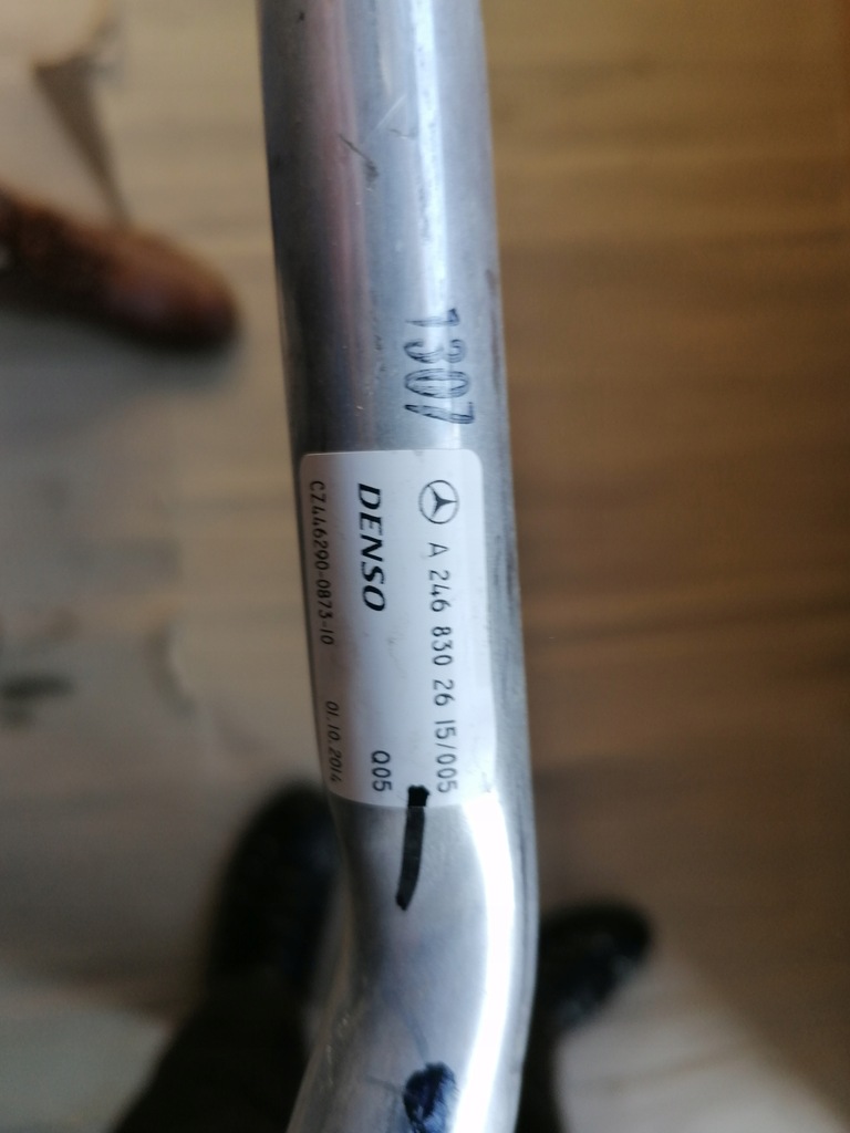 фото №3, Mercedes b klasa a246 трубки шланг кондиционера