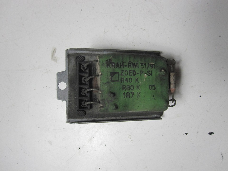 фото №1, Резистор вентилятор резистор vw t4 transporter 1.9d 92r