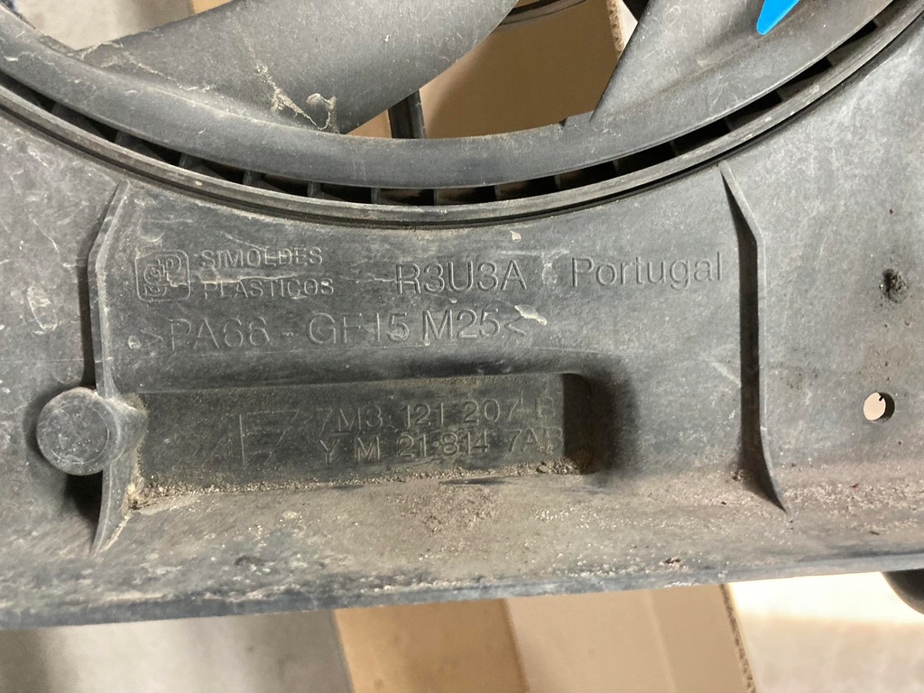 фото №6, Вентилятор радиатора ford galaxy 2.0 hdi 0130303878