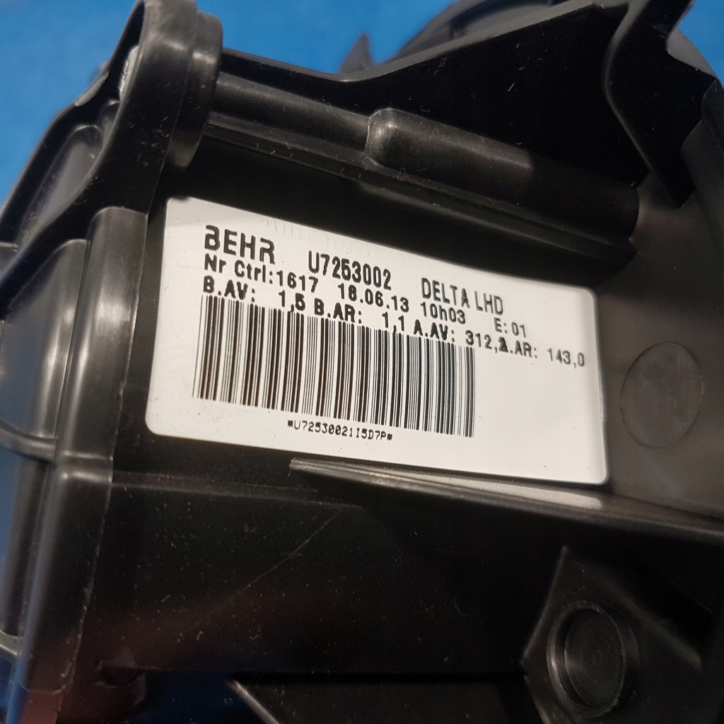 фото №5, Opel astra j lift повітродувка повітря u7253002