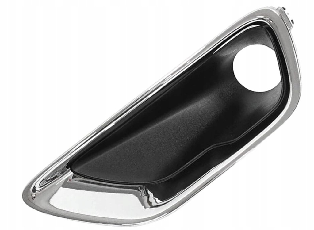 фото №10, Jeep grand cherokee wk2 2017-2021 рамка решётка радиатора противотуманной фары с хром левая