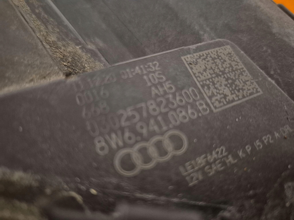 фото №14, Audi a5 s5 rs5 16- лампа правая перед фара правый usa 8w6941086b