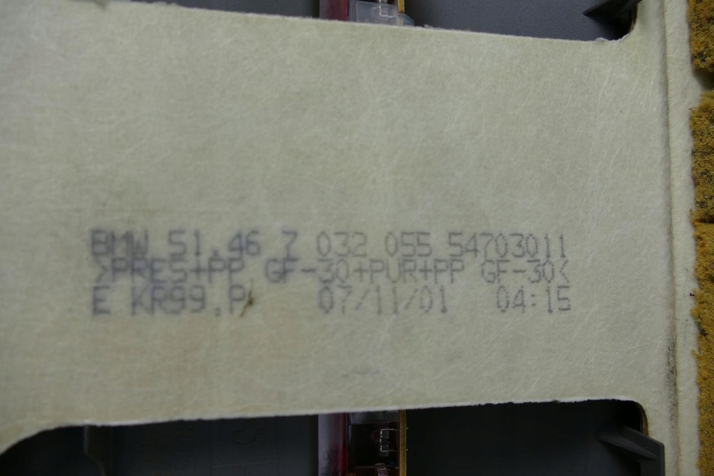 фото №12, Bmw 7 e65 полка задняя задняя динамик trzeci стоп