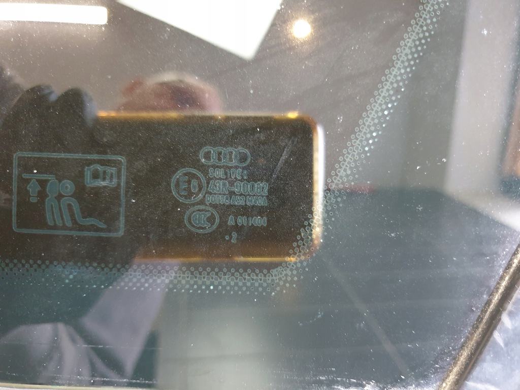 фото №15, Стекло кузовная боковая правая задняя audi a6 c7 4g allroad avant kombi оригинальный номер