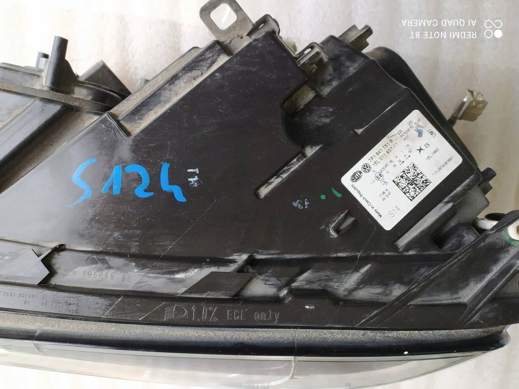 фото №7, Vw touareg ксенон лівий led europa 7p1941751b