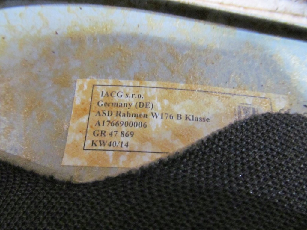 Mercedes 176 a-klasa w176 amg 12- стеля оббивка стеля do люк Доставка