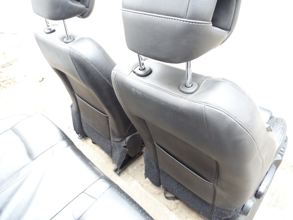 фото №15, Citroen ds4 сиденья заднее сиденье кожа комплект