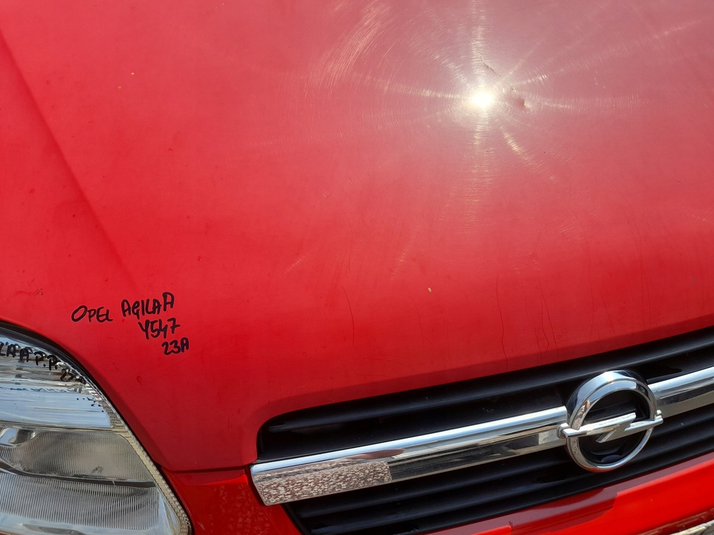 фото №6, Opel agila a капот крышка двигателя y547 79u
