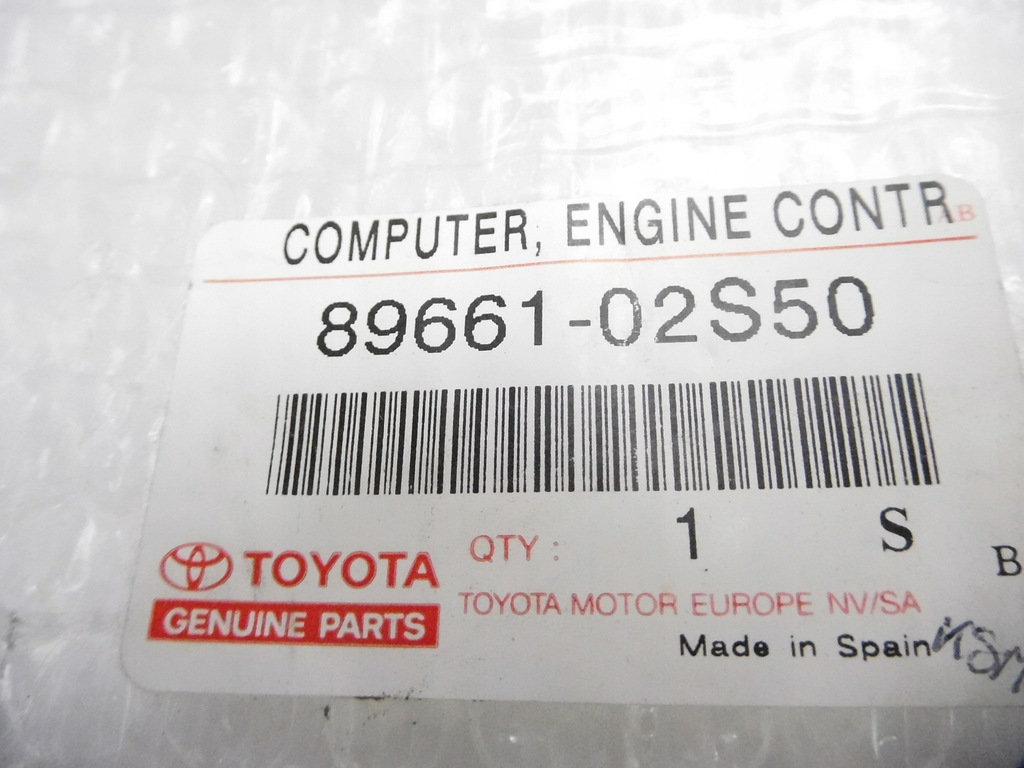 фото №10, Бортовий комп'ютер toyota auris 2006-2012 89661-02s50