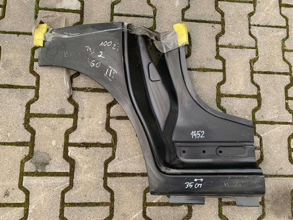 фото №1, Citroen berlingo iii порог правый задняя задний новый оригинал 1452