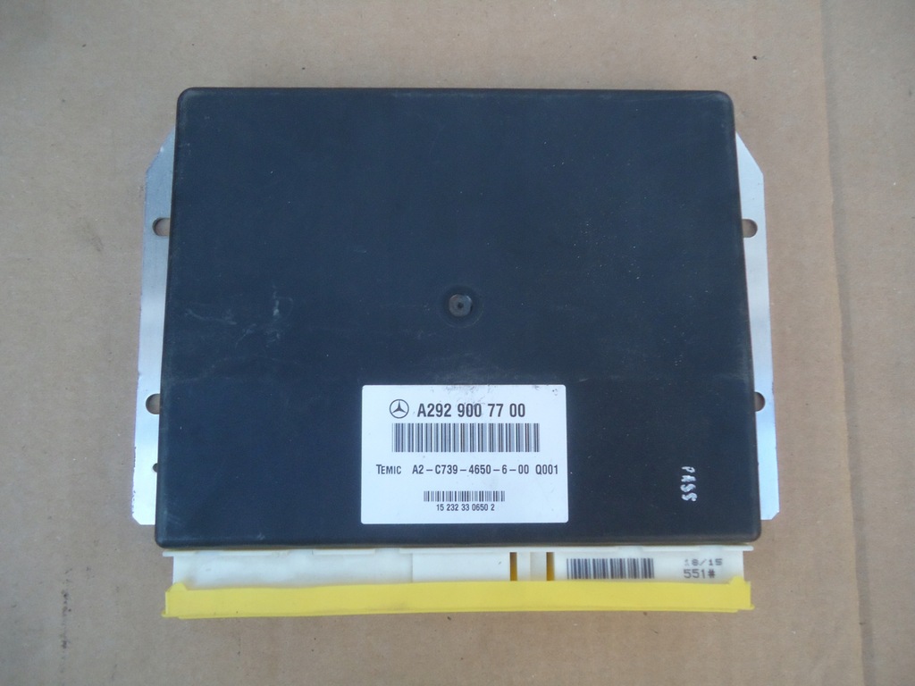 фото №1, Mercedes w213 gle w292 модуль блок управления a2929007700