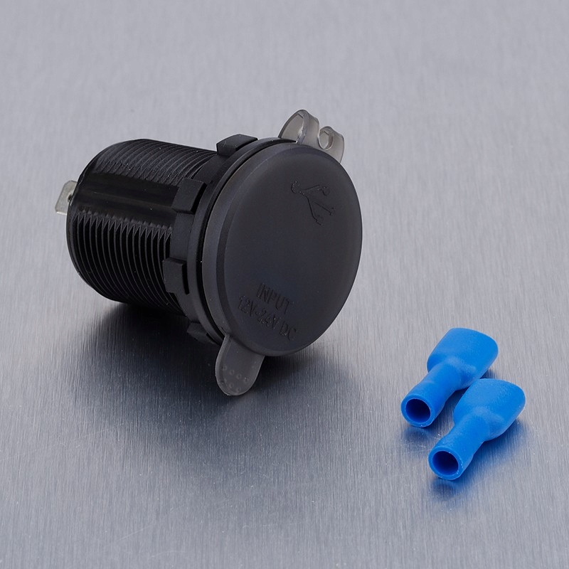 фото №6, Зарядний пристрій usb-c qc 3.0 pd woltomierz niebieski 36w do надбудова quick charge