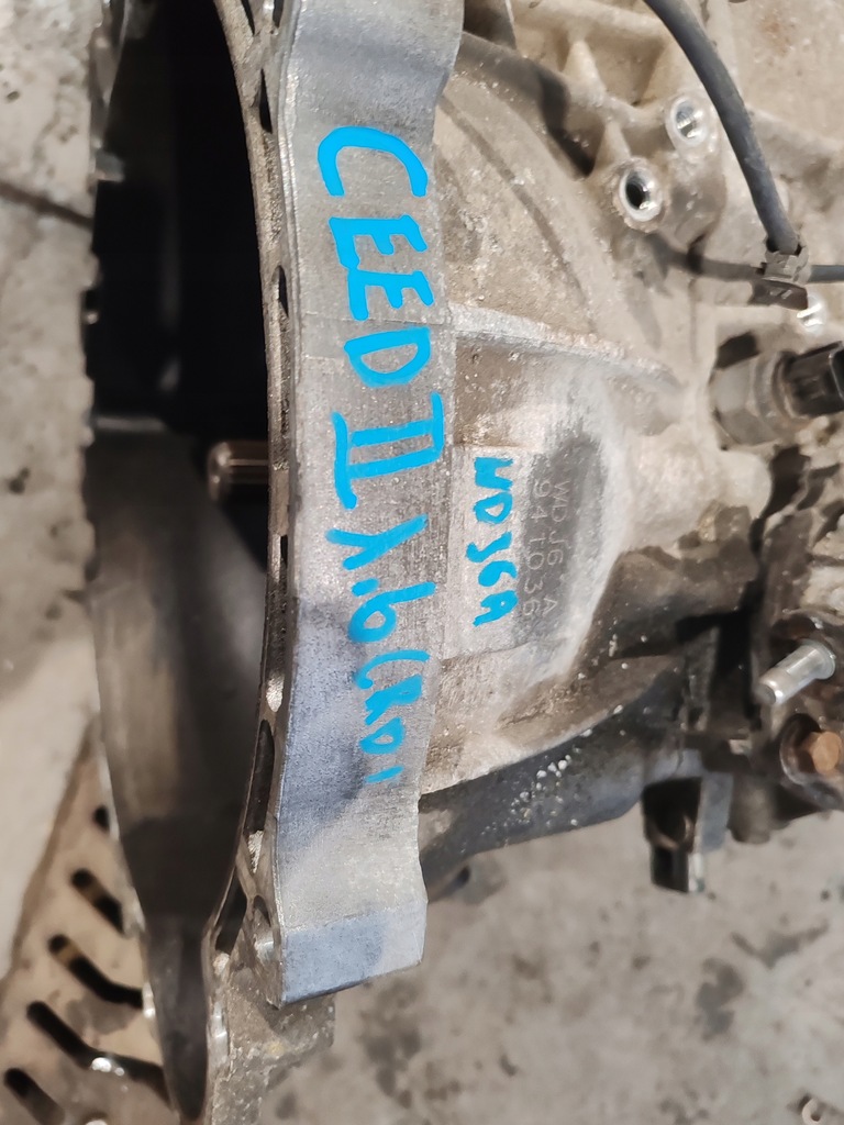 фото №7, Коробка передач передач 1.6 crdi hyundai i30 kia ceed ii wdj6a 12-15