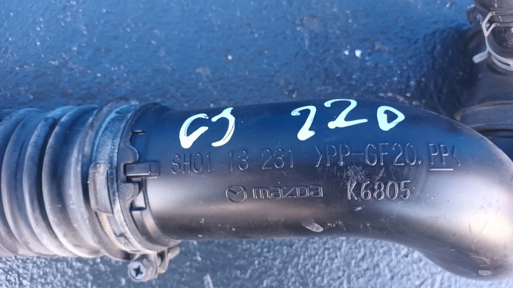 фото №2, Mazda 6 iii gj 2.2 d труба воздухозаборник воздуха