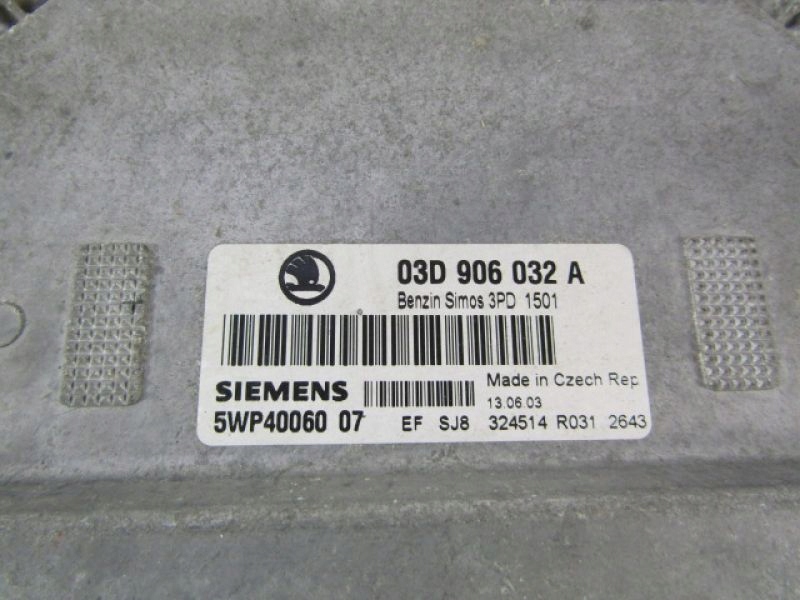 фото №6, Fabia i 6y бортовий комп'ютер блок керування двигуна 1,2 12v awy