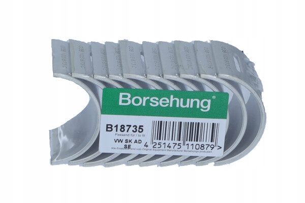 Вкладыши вала распределительного вала audi seat skoda vw 038103673b b18735 Оригинал