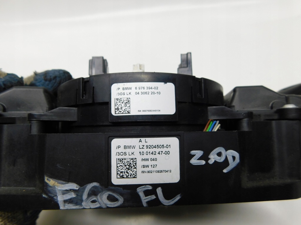 фото №9, Перемикач комбінований стрічка круїз-контроль- bmw 5 e60 lift lci