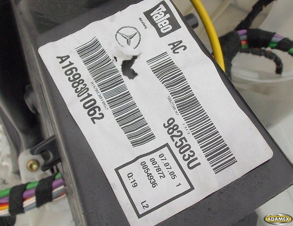 фото №11, Mercedes b-klasa w245 1.7b 05r - отопитель