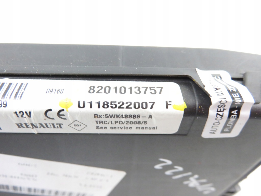 фото №5, Bsi dacia sandero i 1.5 dci - k9k 792 8201013757