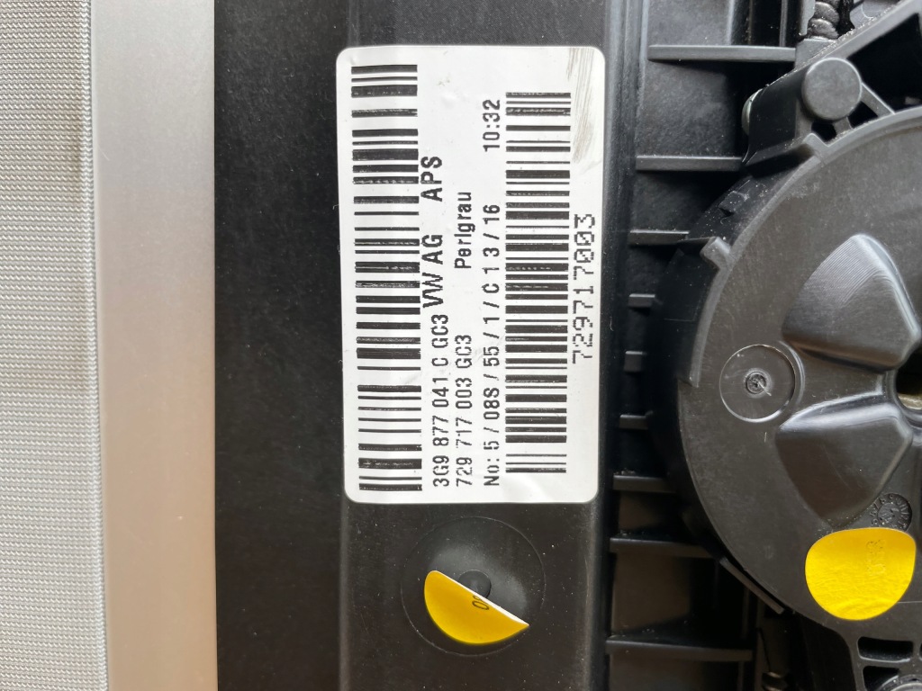 фото №6, Люк панорама passat b8 kombi seat ateca superb iii 3g9877041c