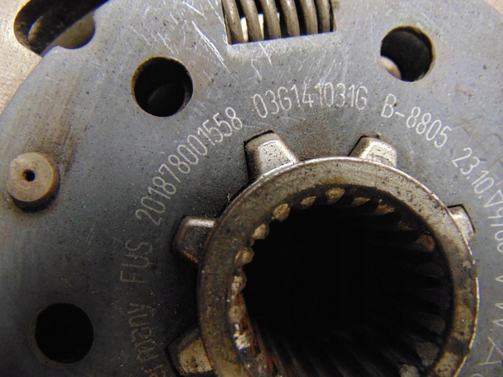 фото №9, Зчеплення колесо двомасовий skoda octavia ii 1.6 tdi