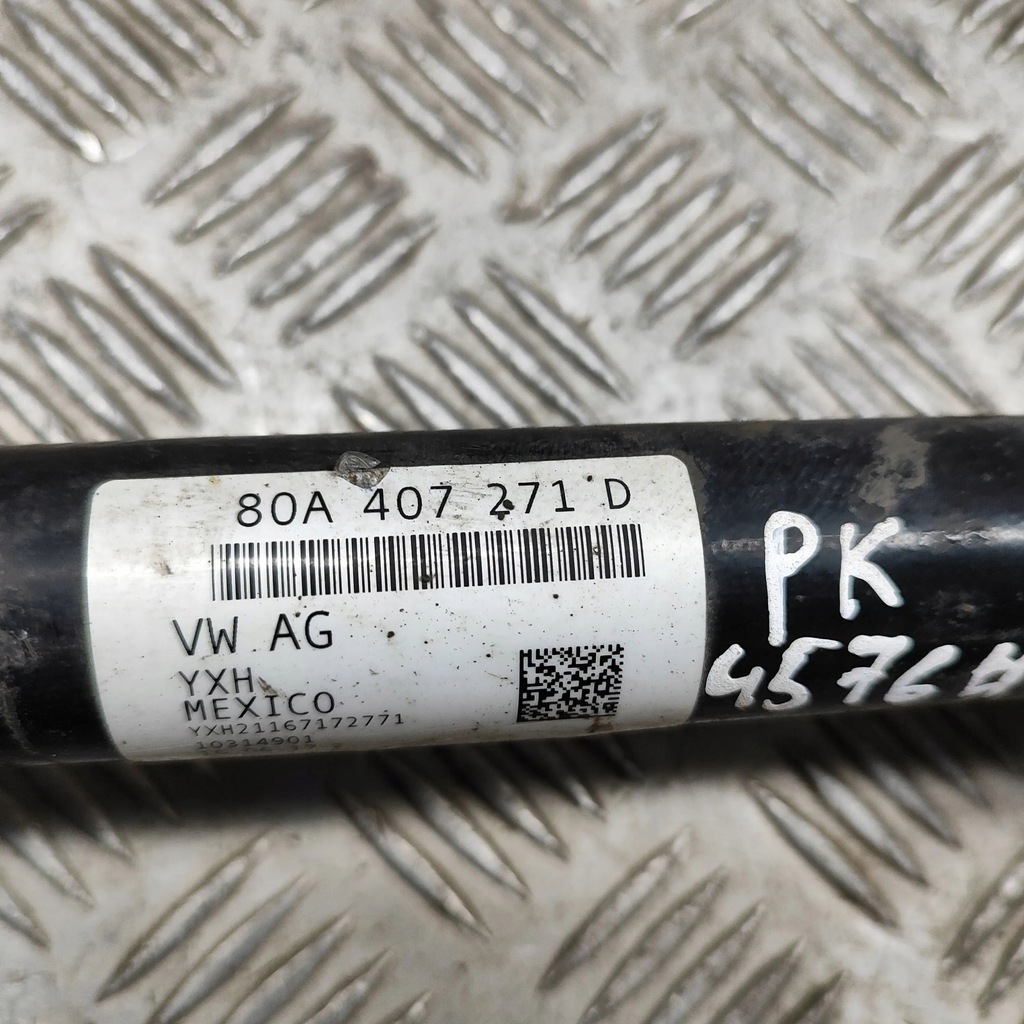 фото №7, Audi q5 sq5 2017 левая сторона приводной вал передняя