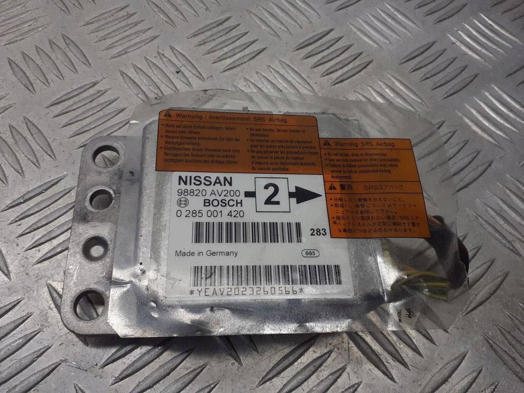 фото №1, Модуль подушка безпеки nissan primera p12 1.6 16v 98820av200