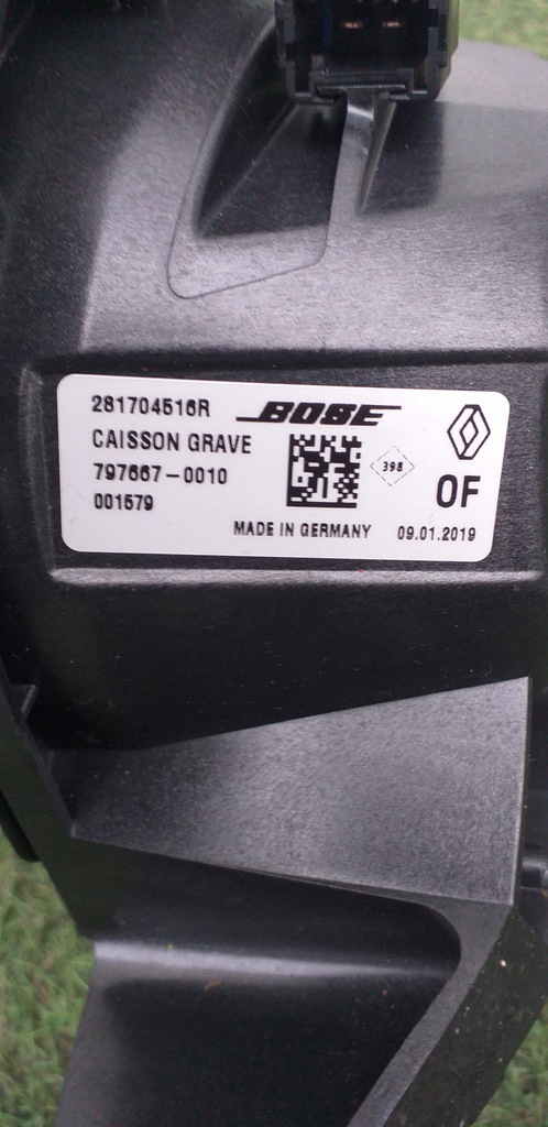 фото №3, Сабвуфер bose динамік do megane iv