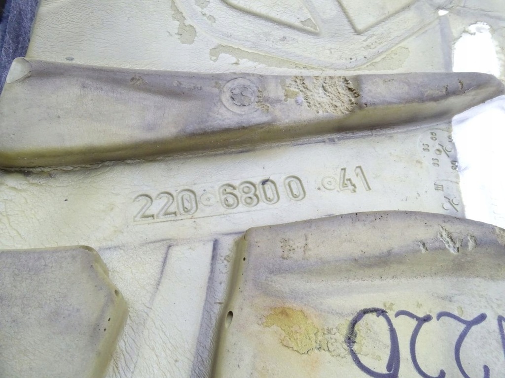 фото №11, Mercedes s-klasa w220 98-05 коврик обшивка пол europa a2206800140