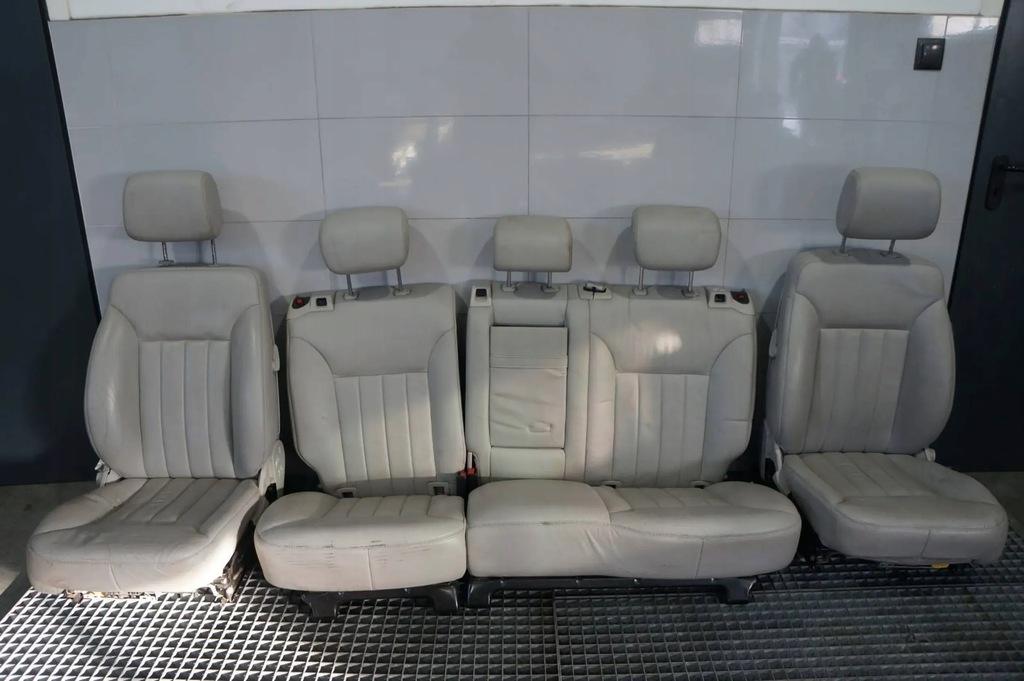 фото №1, Сидіння сидіння комплект заднє сидіння шкіра mercedes ml w164