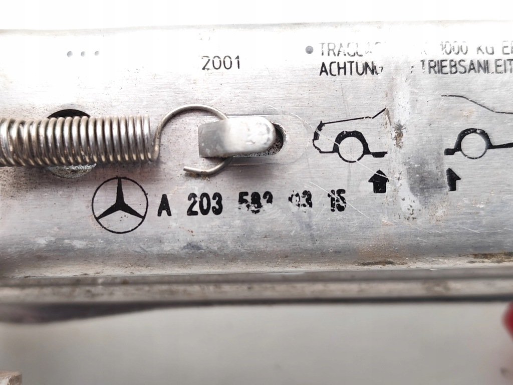 Mercedes-benz c-class куліса автомобільний 2005 седан 4/5dr a2035830315 Зі Шроту