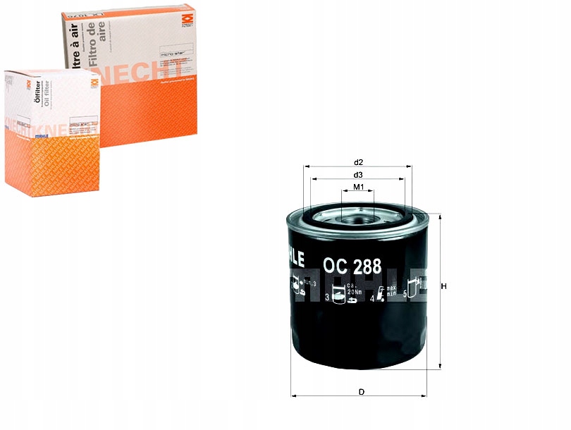 фото №1, Knecht фильтр масла chrysler 300 c 2.7 lx