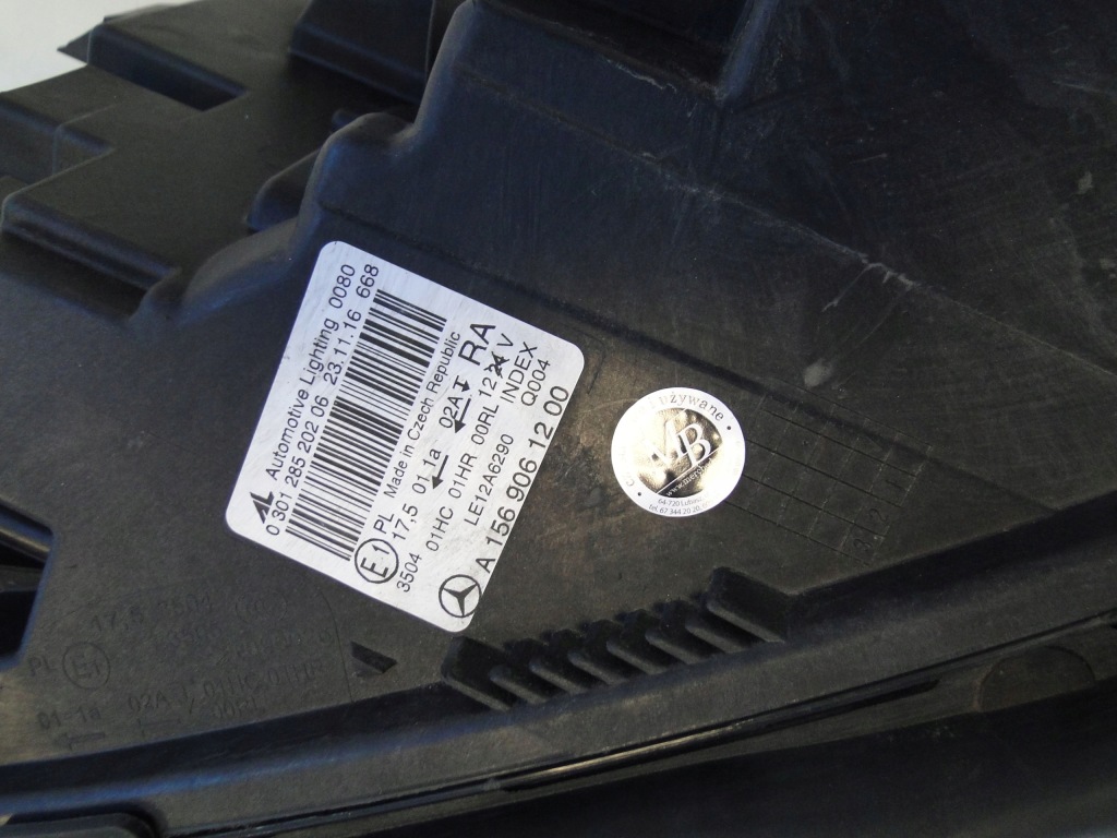 фото №12, Mercedes gla x156 156 lift лампа обычная правая h7