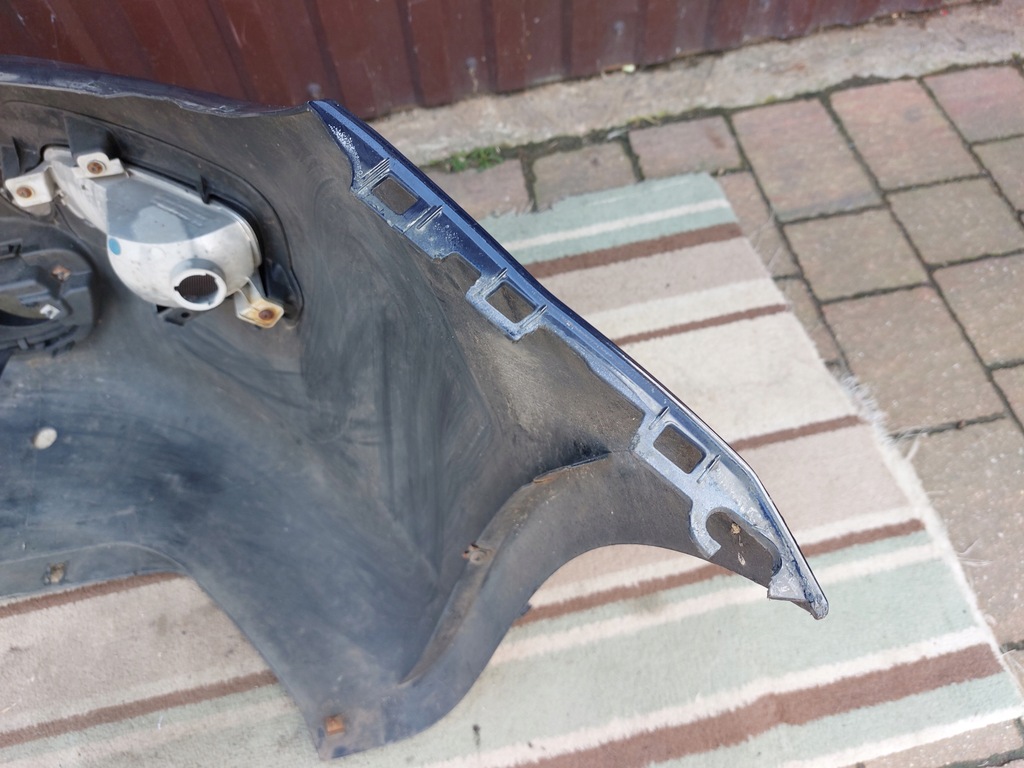 фото №12, Бампер передній перед fiat grande punto evo lift 13r niebieski