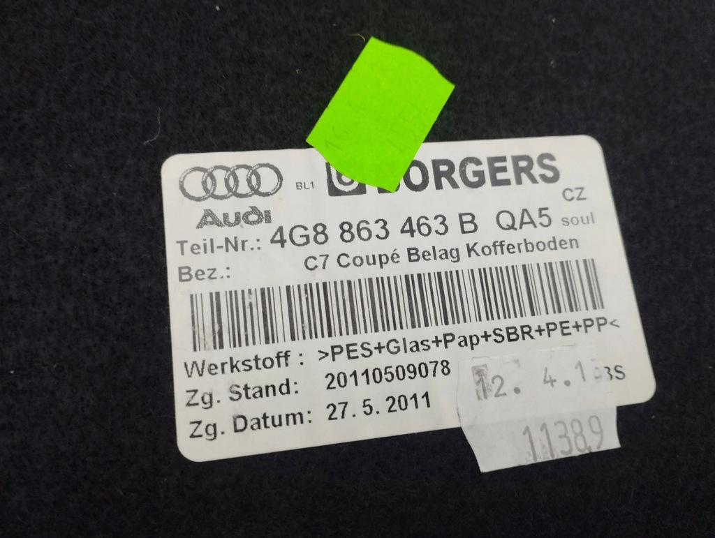 фото №5, Audi a7 s7 4g 2013 обшивка багажника