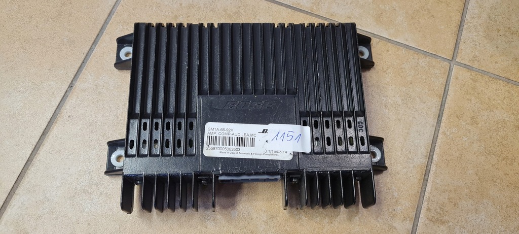 фото №7, Mazda 6 підсилювач bose gm1b6692x