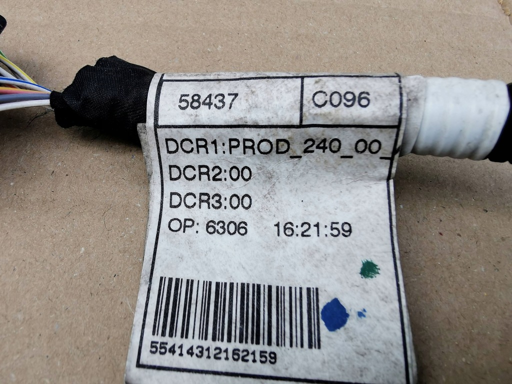 фото №6, Fiat 500e ii 20- джгут електропроводка бампера 6xpdc перед 00521554140