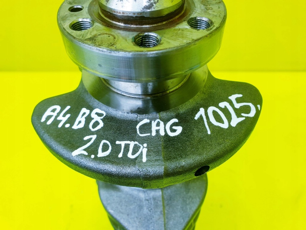 Wał колінчастий a3 8p passat b6 b7 touran q5 a6 c6 a4 b8 2.0 tdi cah cag Зі Шроту