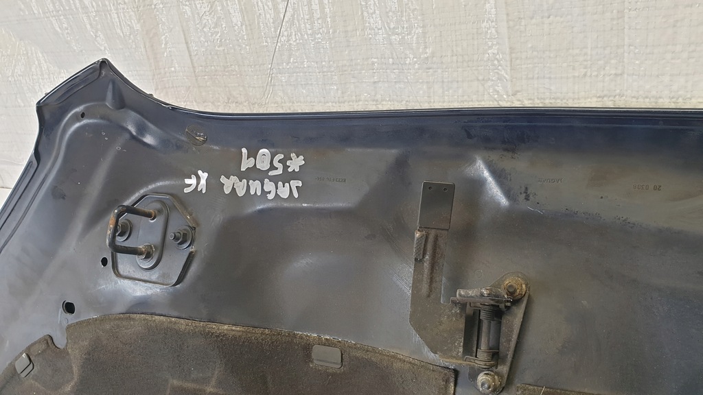 фото №11, Jaguar xf i x250 2007-2011 капот кришка двигуна