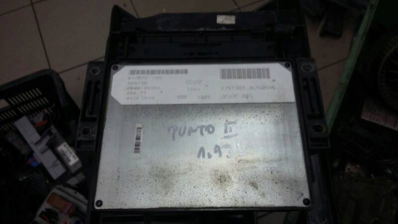 фото №1, Бортовой компьютер 46760545 punto ii jtd