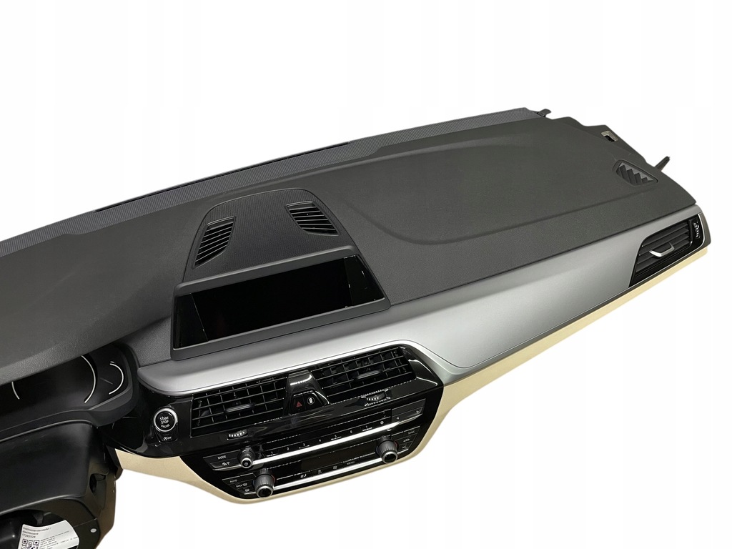 фото №9, Консоль приборная панель canberrabeige bez head up bmw 6 gt g32 оригинал демонтаж