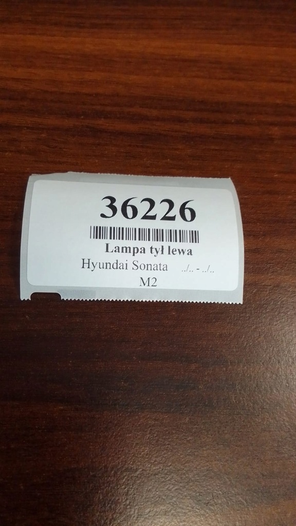фото №11, Hyundai sonata iii лампа левый задняя