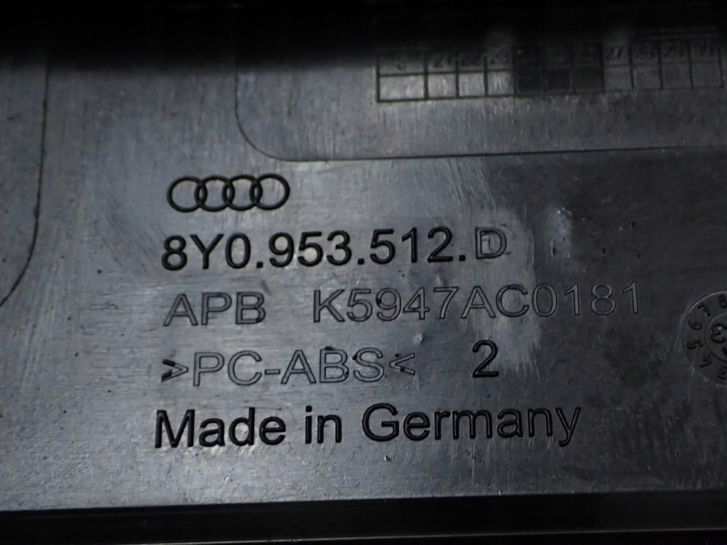 фото №9, Захист колонки керма панелі консолі europa 8y0953512d audi a3 8y 23r