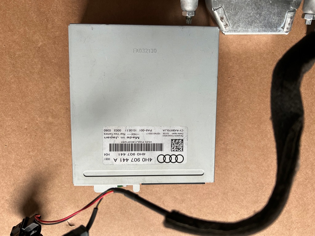 фото №8, Audi a8 d4 4h0 оригінальна камера заднього виду 4h0907441a комплект монтаж