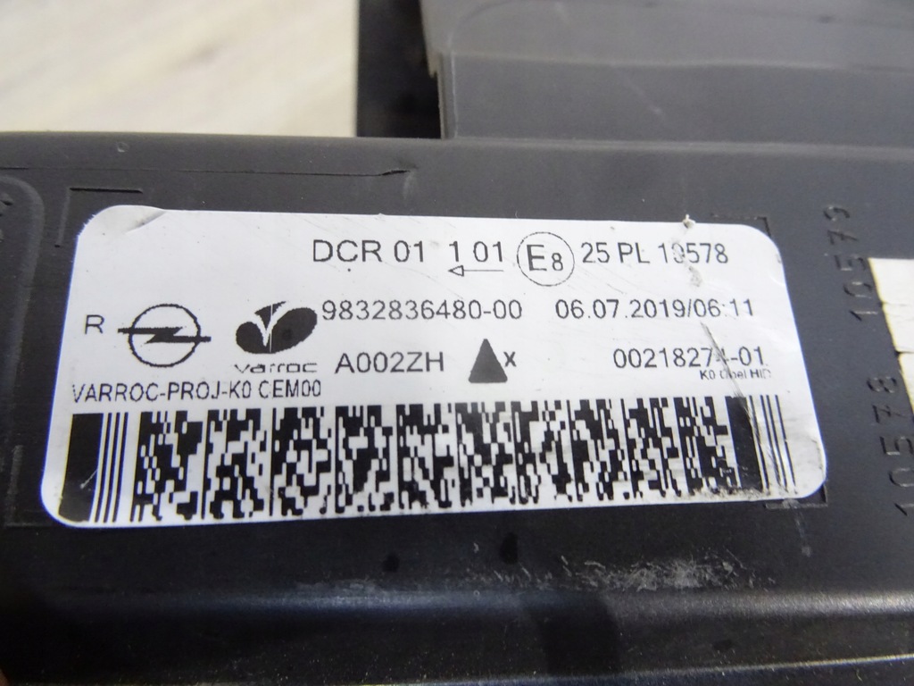 фото №8, Лампа правая jumpy expert ксенон 9832836480-00 llu